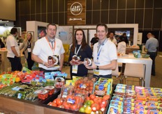 Chris Veillon, Melissa Moore and Jeff Hammond from Pure Flavor
